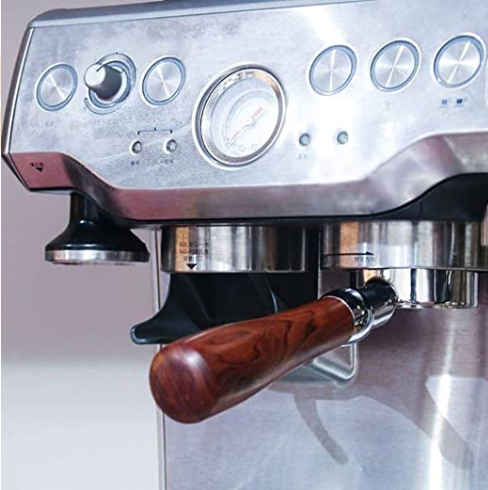 54mm Bottomless Portafilter with basket for Breville BES800 SERIES ESPRESSO MAKERS Seven Trees Coffee