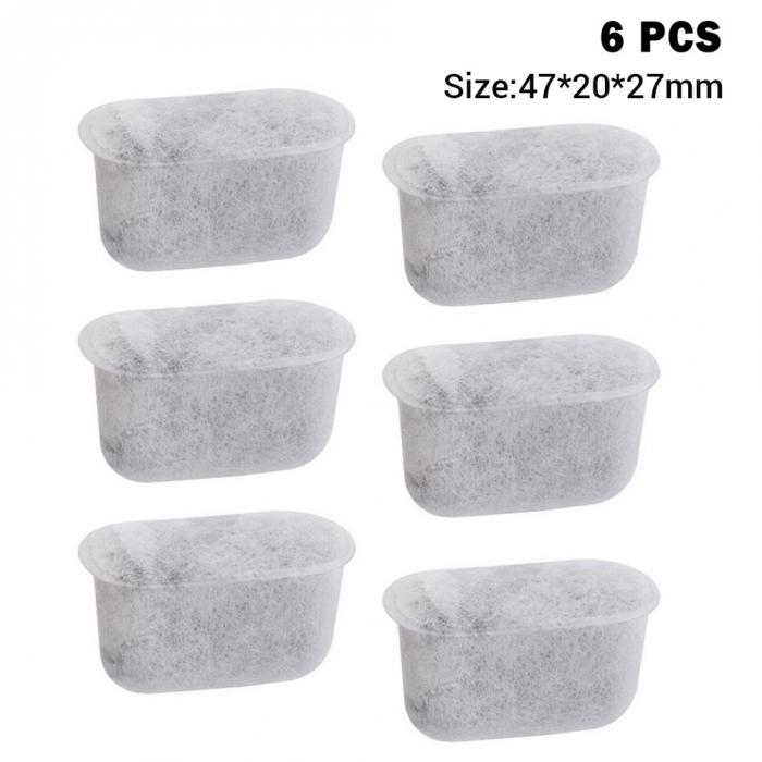 6 Pcs/Set Charcoal Water Filters for Breville Coffee Machines. Seven Trees Coffee