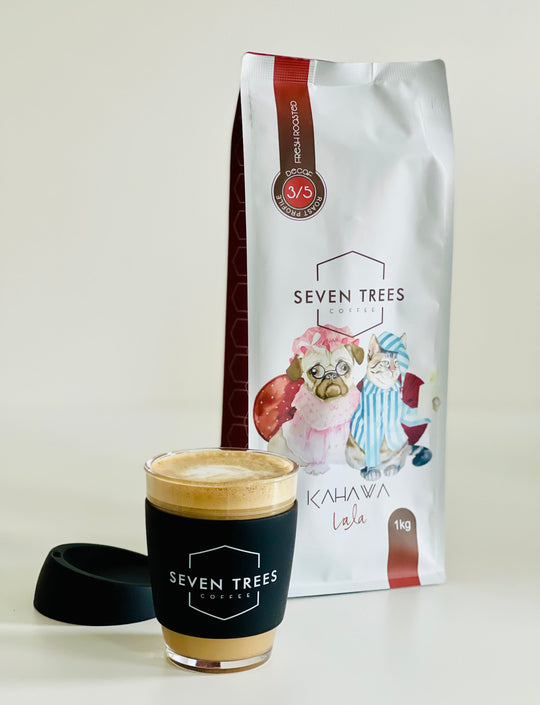 Kahawa La La Decaffeinated beans Seven Trees Coffee